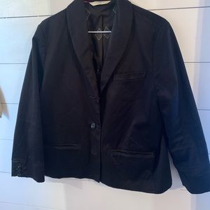 Black work blazer